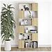 Lusso Casadino -  Libreria/divisorio Rovere Sonoma 80x24x186 Cm In Truciolato - Foto miniatura 5