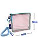 Borsa A Scatola Borsa A Mano Borsa Cosmetica Pink - Foto miniatura 5