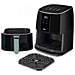 Friggitrice JEFR1226 ad Aria Potenza 1400 Watt Capacità 4 Litri Nero - Foto miniatura 2