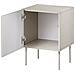 Comodino 2 pz SIENA 44,5x40x59 cashmere opaco - Foto miniatura 4