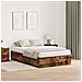 Struttura Letto con Contenitore  Rovere Affumicato 120x190 cm - Foto miniatura 2