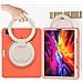 Custodia Per Ipad Pro 5/4/3 12.9” Supporto E Alloggiamento Per Stilo Arancione - Foto miniatura 2