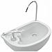 Toilette da Campeggio 2 pcs Blu e Bianco 50.5 x 33 x 103 cm - Foto miniatura 9