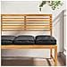 Cuscino per seduta pallet 2 pcs Nero 40 x 40 x 8 cm - Foto miniatura 2