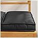 Cuscino per seduta pallet 2 pcs Nero 40 x 40 x 8 cm - Foto miniatura 4