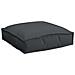 Cuscino per seduta pallet 2 pcs Nero 40 x 40 x 8 cm - Foto miniatura 5