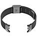 Cinturino In Metallo Compatibile Con Xiaomi Mi Band 8/9/10 - Chiusura In Stile Ufficiale Black - Foto miniatura 3