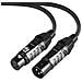 Cavo Xlr Per Microfono Live - Cavo Microfono Maschio-femmina Per Mixer, Amplificatore, Altoparlante Black 5 M - Foto miniatura 1