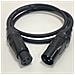 Cavo Xlr Per Microfono Live - Cavo Microfono Maschio-femmina Per Mixer, Amplificatore, Altoparlante Black 5 M - Foto miniatura 3
