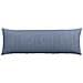 Cuscini da Divano 2 pcs Blu 120 x 40 cm Tessuto in Cords - Foto miniatura 6