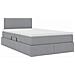 Letto con contenitore e materasso Grigio chiaro 120 x 200 cm - Foto miniatura 5