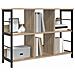 Libreria Rovere Sonoma 102 x 32 x 72,5 cm Legno multistrato - Foto miniatura 3