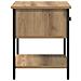 Comodino 2 pcs rovere artigianale 34 x 35,5 x 45 cm - Foto miniatura 8