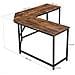 Scrivania rustica per computer per ufficio domestico - LWD73X - Foto miniatura 3