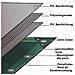Telo Copertura 650 G/m²  Telone Impermeabile In Pvc 3 X 4m (12m²)  Telo Bianco - Foto miniatura 2