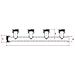 Distributore Pvc 1 Pollice A 4 Vie Per Tubi - Foto miniatura 2
