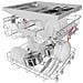 Ariston HA4IFD14B, Lavastoviglie 60cm, classe D, 14 coperti, 46dBA - Foto miniatura 4