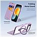 Cover per iPhone Air - Pelle /PU, Viola, MagSafe - Foto miniatura 2