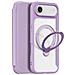 Cover per iPhone Air - Pelle /PU, Viola, MagSafe - Foto miniatura 1