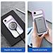 Cover per iPhone Air - Pelle /PU, Viola, MagSafe - Foto miniatura 4
