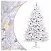 Albero di Natale artificiale Bianco 138 x 138 x 300 cm - Foto miniatura 1
