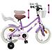 Bicicletta per Bambini 12 Pollici per bambini di 2-4 anni Viola - Foto miniatura 7