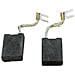 Spazzole di carbone per Bosch GOF 1700 ACE - 6,3 x 16 x 22 mm - coppia - Foto miniatura 1