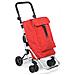 Chariot De Courses Pliable Foppapedretti Go Go - Sac 46L Imperméable + Sac Isotherme 8L | Poignée Réglable, Charge Max 20kg