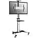 650602 base da pavimento per tv a schermo piatto 177,8 cm (70) Portable flat panel floor stand Nero, Bianco - Foto miniatura 2