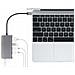 Hub video USB-C 5 Porte con HDMI 3x USB 3.0 - Foto miniatura 3