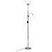 G98811/05 a, Spari Led Piantana Con Luce Da Lettura, Metallo, 10 w, E27, Argento / bianco, 41 x 180 cm - Foto miniatura 1