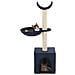 Albero Per Gatti Con Tiragraffi In Sisal 170 Cm Blu - Foto miniatura 1