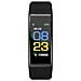 Acitivity tracker Resistente all’acqua IP67 Bluetooth Cardiofrequenzimetro Colore Nero - Foto miniatura 2