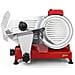 Msx254 Affettatrice Professionale, design Intage, Lama Made In Italy 25cm, Motore Asincrono, 282 Rpm, 240w, Rosso - Foto miniatura 2