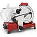 Msx254 Affettatrice Professionale, design Intage, Lama Made In Italy 25cm, Motore Asincrono, 282 Rpm, 240w, Rosso - Foto miniatura 3