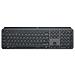 Mx Keys Tastiera Rf Wireless + Bluetooth Qwerty Danese, Finlandese, Norvegese, Svedese Nero - Foto miniatura 1