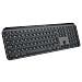 Mx Keys Tastiera Rf Wireless + Bluetooth Qwerty Danese, Finlandese, Norvegese, Svedese Nero - Foto miniatura 3