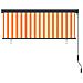 Tenda A Rullo Per Esterni 160x250 Cm Bianca E Arancione - Foto miniatura 4