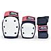 Heavy Duty Skateboard Pad Set Blue /pink - X-small - Foto miniatura 1