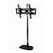 STD01C-B 52" Portatile Nero base da pavimento per tv a schermo piatto - Foto miniatura 1