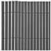 Recinzione da Giardino a Doppio Lato 110x300 cm Grigia - Foto miniatura 5