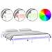 Giroletto con LED Bianco 150x200cm King Size in Legno Massello - Foto miniatura 2