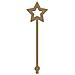 Bastone Stella Di Legno Mdf Per Decorare - 34 X 10 Cm - Foto miniatura 1