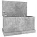 Contenitore Grigio Cemento 70x40x38 cm in Legno Multistrato - Foto miniatura 2