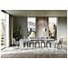 Tavolo Allungabile 90x160/264 Cm Spimbo Mix Piano Bianco Frassino - Gambe Noce - Cemento /bianco Frassino - Foto miniatura 4