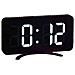 Orologio Digitale Da Tavolo Nero Abs 15,7 X 7,7 X 1,5 Cm (12 Unità) - Foto miniatura 3