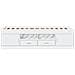 Divano Letto con Cassetti senza Materasso Bianco 100x200 cm - Foto miniatura 3