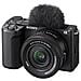 Videocamera ZV-E10 II K APS-C Mirrorless con Obiettivo Intercambiabile e Obiettivo Power Zoom 16-50 mm f / 3.5-5.6 - Foto miniatura 1