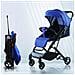 Passeggino Easy Ultra Leggero Blu Chiusura Facilitata Salvaspazio Portata 15 kg - Foto miniatura 1
