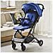 Passeggino Easy Ultra Leggero Blu Chiusura Facilitata Salvaspazio Portata 15 kg - Foto miniatura 2